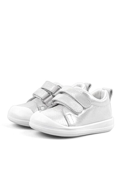 Rakerplus Sonic Genuine Leather - White Anatomical Baby Sneakers