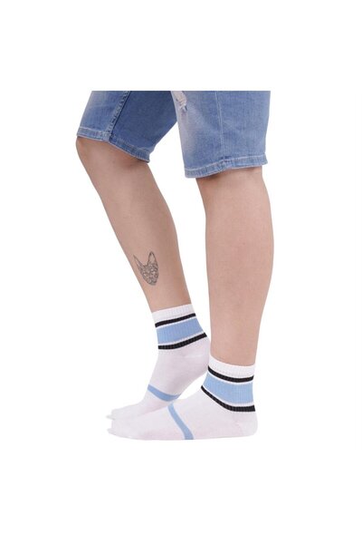 The Socks Company 3 ζευγάρια βαμβακερές ανδρικές κάλτσες τένις