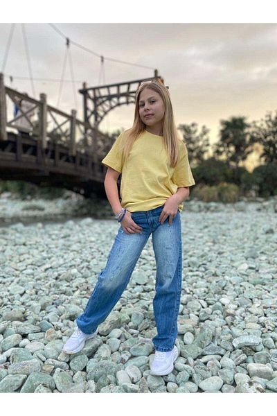 rg kidsstore Blugi cu picioare largi pentru copii