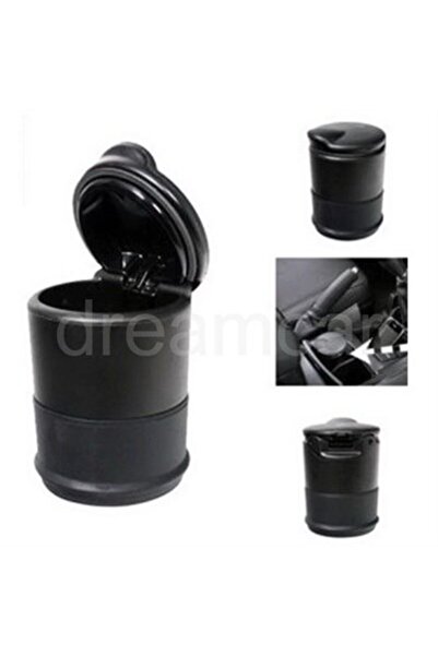 Dreamcar Magnum Metal Gövdeli Silikon Tabanlı Küllük Siyah 07080