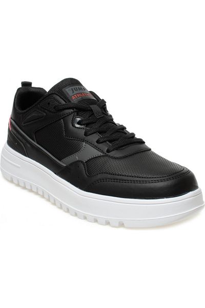 Jump 28019 C-Black/Red Men's Sneakers - Casual Black Red Sneakers