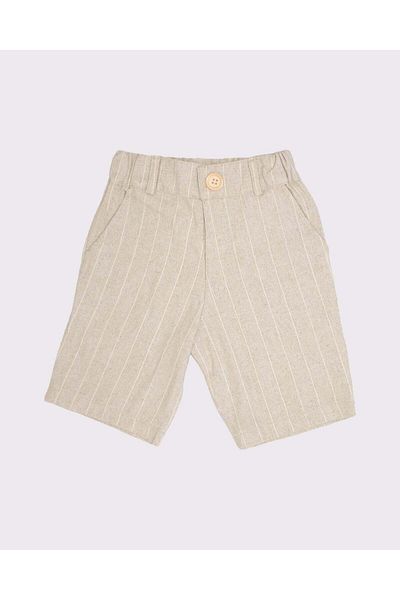 rg kidsstore Linen Striped Children's Shorts