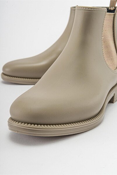 Ccway Kadın Kısa Yağmur Botu TEN