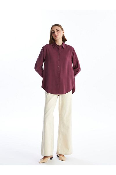 LC Waikiki Γυναικείο πουκάμισο LCW Relaxed Fit