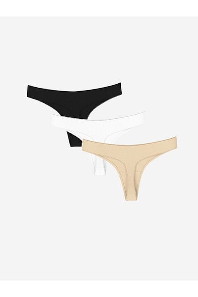 LC Waikiki Lw - Flat Thong Panties 3 Pack