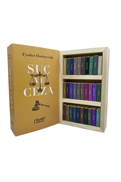 Çikolata Kütüphanesi Suç ve Ceza Temalı Çikolata Kütüphanesi