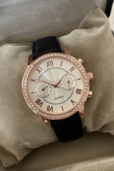 Leerybee Nla-011 Model Leather Quartz Women Wrist Watch
