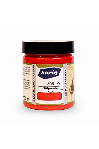 Karin Ebru Boyası 305 Gül Pembe 105 ml