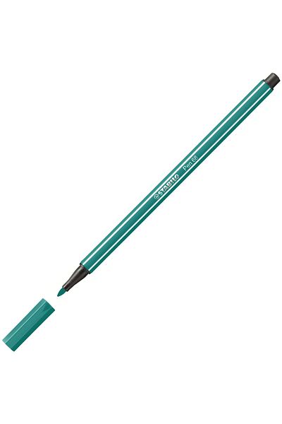 Stabilo Pen 68 1.0mm Felt Tip Pen 68/53 Turquoise Green