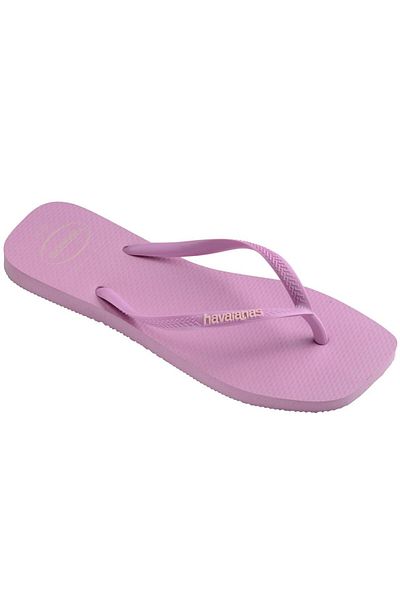 Havaianas Square Logo Pop Up Fresh Lavender Lilac Women's Slippers