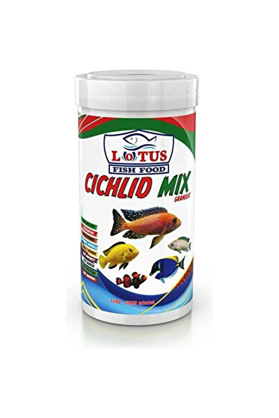 Lotus Cichlid Mix Balık Yemi 100 ml