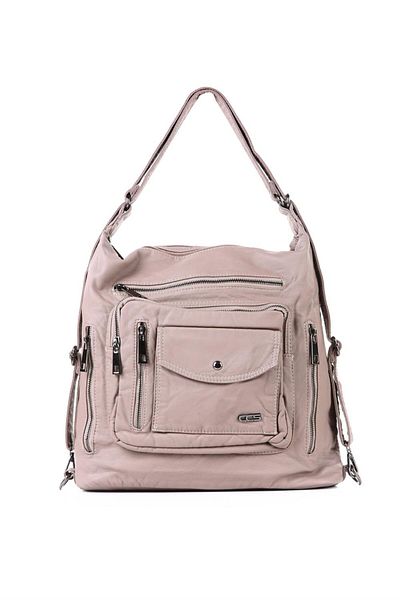 ÇÇS Σακίδιο πλάτης CCS 16749 Washed Leather με ιμάντα ώμου