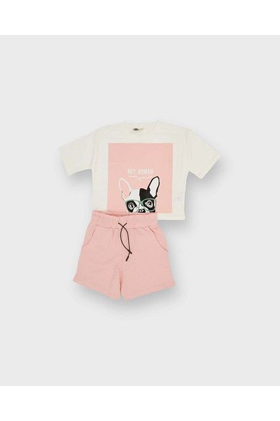 rg kidsstore Printed Upper and Lower Set for Girls