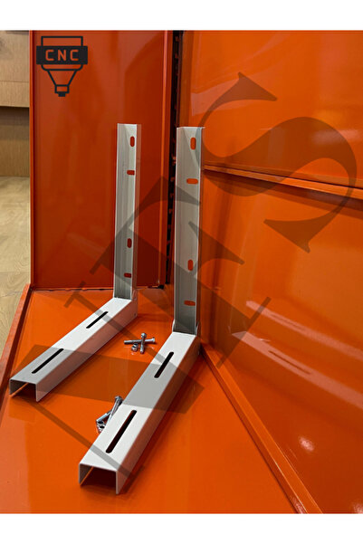 NFSDIZAYN Klima Ayağı Konsolu Klima Dış Ünite Montaj Ayağı 50 Cm Vidalı