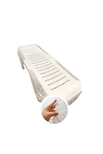 han collection غطاء سرير شمسي 80x220 مرن للاستعمال مرة واحدة 20 قطعة