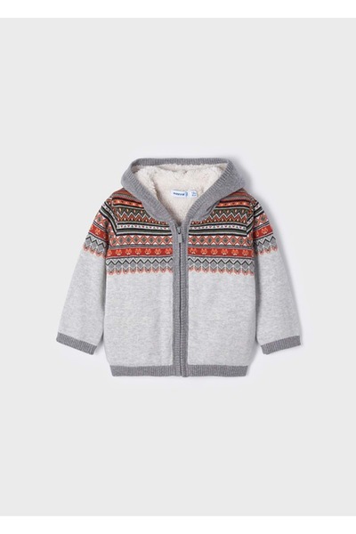 MAYORAL Gray Baby Boy Cardigan 24 Months