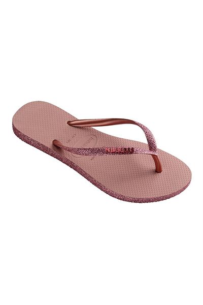 Havaianas Slim Sparkle Ii Pink Slippers
