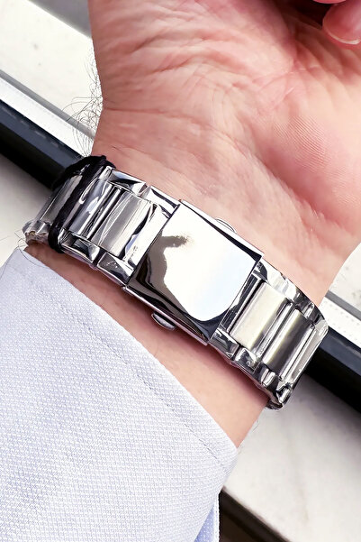 Ferrucci Function Erkek Kol Saati 3 Atm Su Geçirmez Gümüş Renk Çelik Kordon Bileklik Hediyeli Fre2014c1