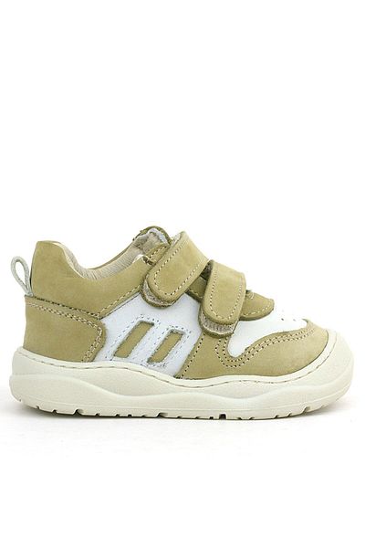 Rakerplus Green Schaggy Genuine Leather Baby Sneakers