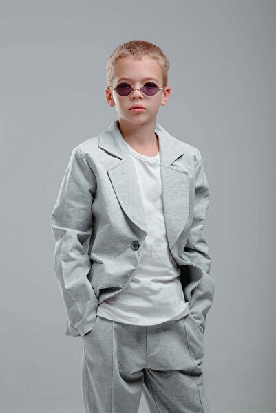 rg kidsstore Genç Pamuk Likralı 3'lü Takım Elbise