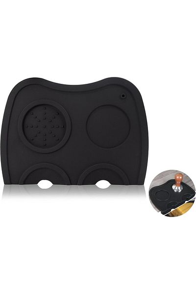 MIBRU Coffee rubber tamping/tamper base big black