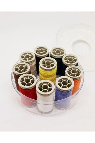 STUMBANNG Sewing Thread Set 10 Round Box Royaleks-7663