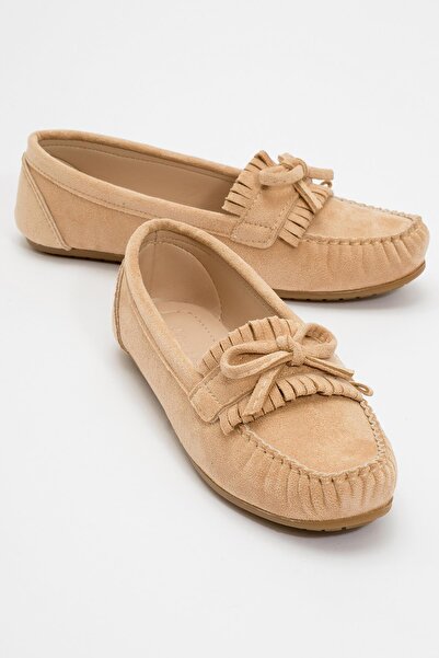 Ccway Γυναικεία Σαγιονάρες Flat ΜΠΕΖ SUEDE