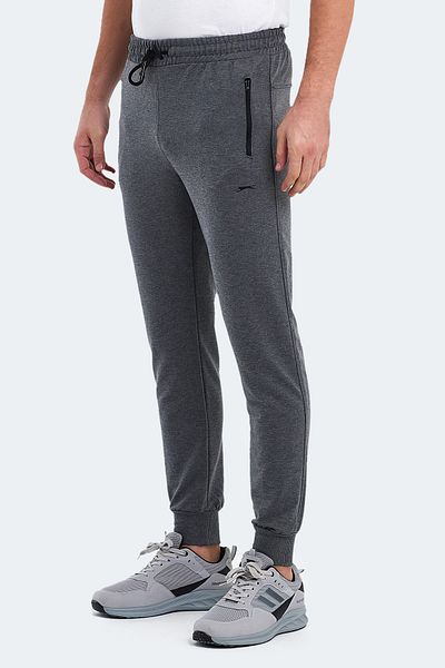 Slazenger Ανδρικό αθλητικό παντελόνι Ofer In Dark Grey