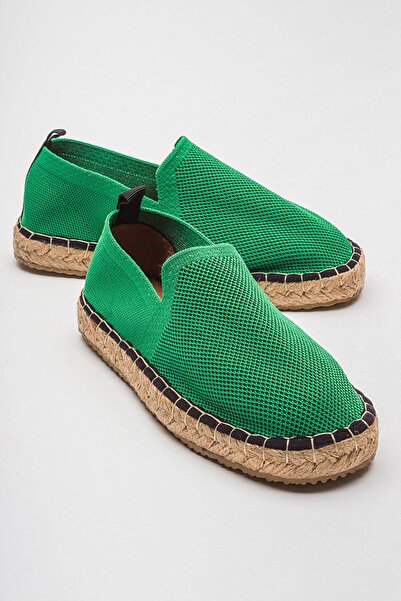 Ccway حذاء Zenne Espadrille GRASS GREEN للسيدات