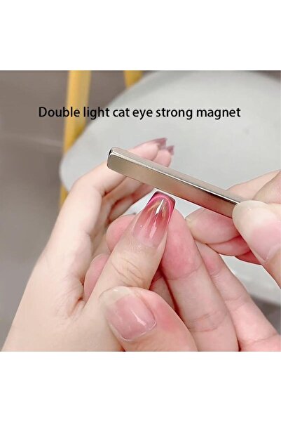 tırnakmania Neodyum Super Güçlü Kedi Gözü Manyetik Çubuk Mıknatıs