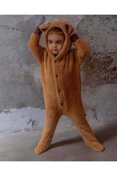 rg kidsstore Winter Baby Rompers - Ear Detail and Hooded