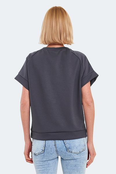 Slazenger Γυναικείο T-Shirt σε σκούρο γκρι VINKO I