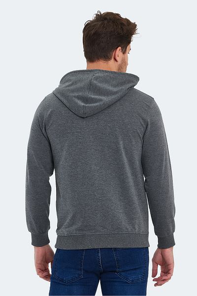 Slazenger Мъжки суитшърт - Onca, тъмносив