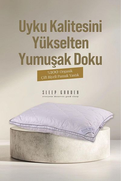 Sleep Garden 100% Cotton Natural Piping Luxury Pillow 50*70 Jute Linen Bag Zippered Case