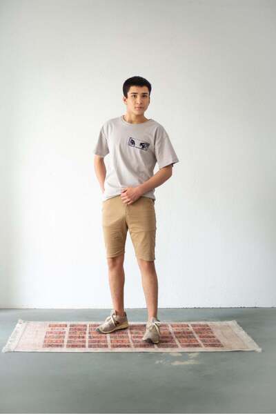 rg kidsstore Аніме-принт, унісекс, бавовняна футболка для підлітків