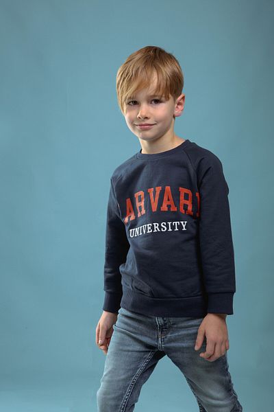 rg kidsstore Унисекс детски суитшърт - с щампа и бродерия