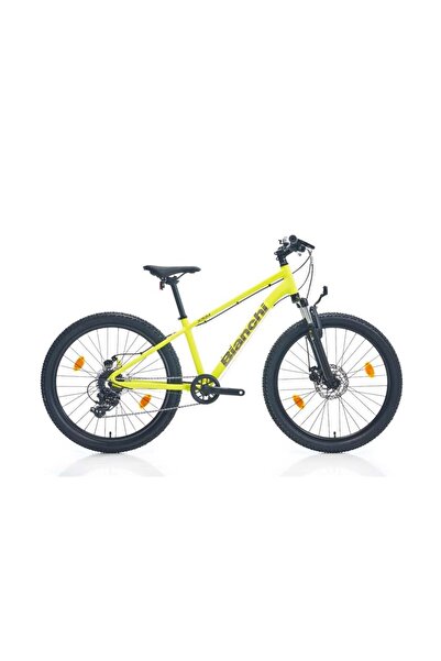 Bianchi XR24 ERKEK DAĞ BİSİKLETİ 330H MD 24 JANT 8 VİTES YELLOW FLUO SILVER GRAPHITE TURKEY