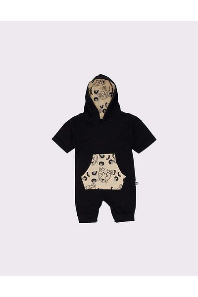 rg kidsstore Organic Cotton Unisex Baby Rompers - Hooded