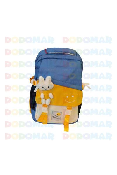 DODOMAR Young51665 mascota ursuleț cu 2 ochi rucsac școlar ALBASTRU