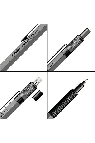 Scrikss Matrix 0.5mm Mechanical Pencil Gray