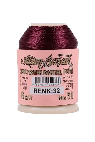 Royaleks Altınbaşak Needlework and Lace Thread 20 Gr - Royaleks - No: 032