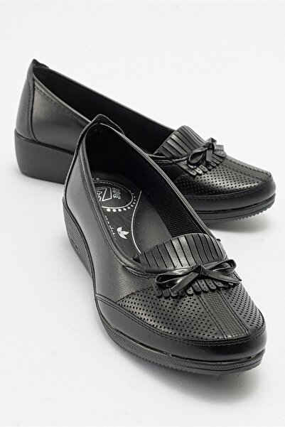 Ccway Pantofi de damă casual BLACK SKIN BLACK