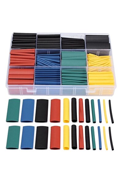 Unichrome Macaron Set 530 Pieces - Boxed Heat Shrinkable Tubing