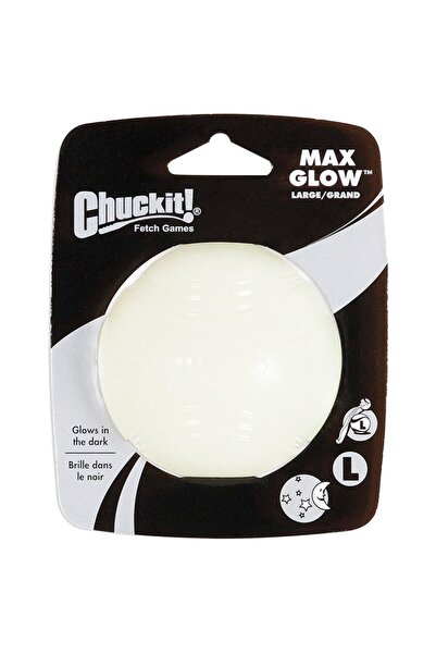 Genel Markalar ! Max Glow Gece Parlayan Köpek Oyun Topu (Büyük Boy)
