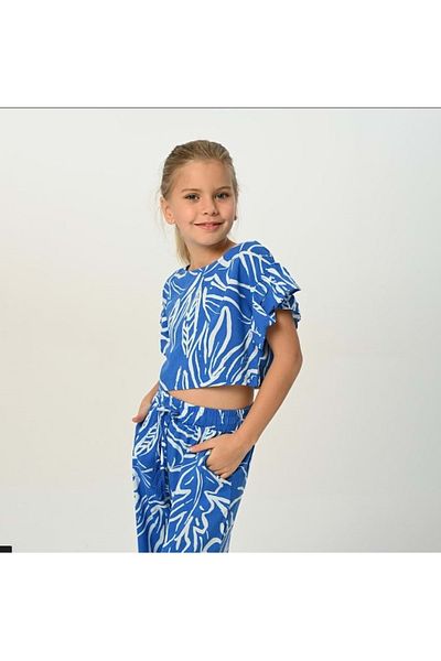 Çikoby Blue Girl's 2-Piece Set
