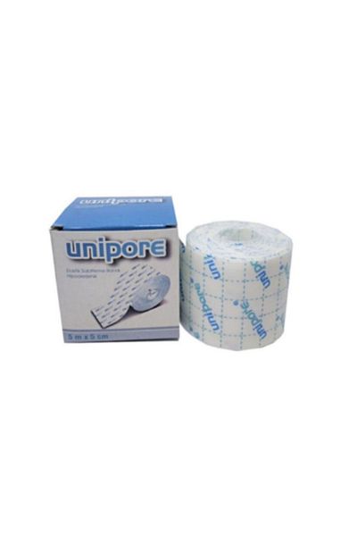 Unipore Elastic Fixing Tape 5m X 5 Cm 4 Pieces