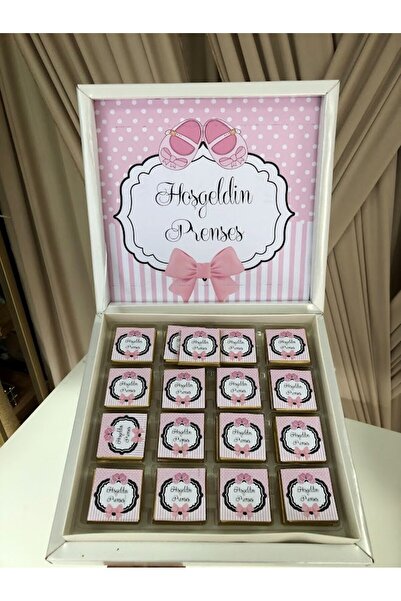 Desenor Concept Hoşgeldin Prenses Bebek Çikolatası Hoşgeldin Çikolatası Yenid...