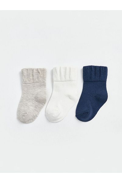 LC Waikiki Lcwk Basic Baby Boy Socks 3-Piece