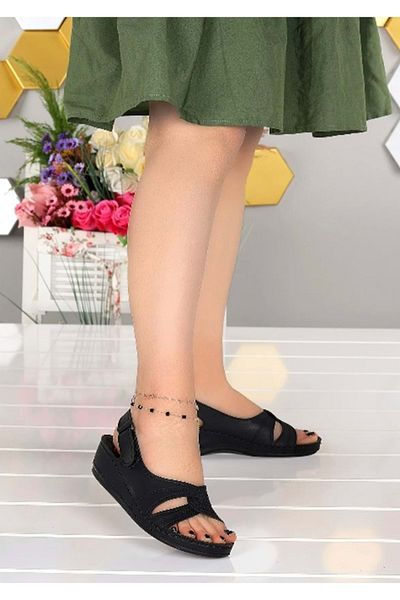 Kids Club Shoes Aryan D.r Συνιστώμενα Ορθοπεδικά Γυναικεία Σανδάλια ΜΑΥΡΟ