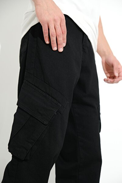 Oksit Fierello Loose Cut Baggy Fit Jeans with Cargo Pockets